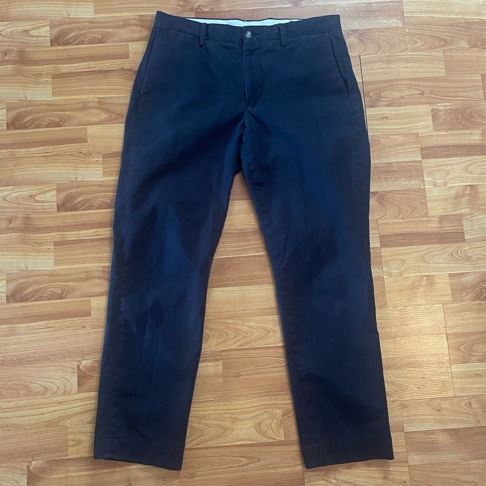 NWOT Polo Ralph Lauren Mens Stretch Straight Fit Ink Chino Pants Size 32x30